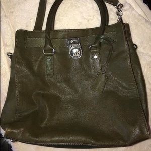 Authentic Michael Kors Lock and Key Tote Bag